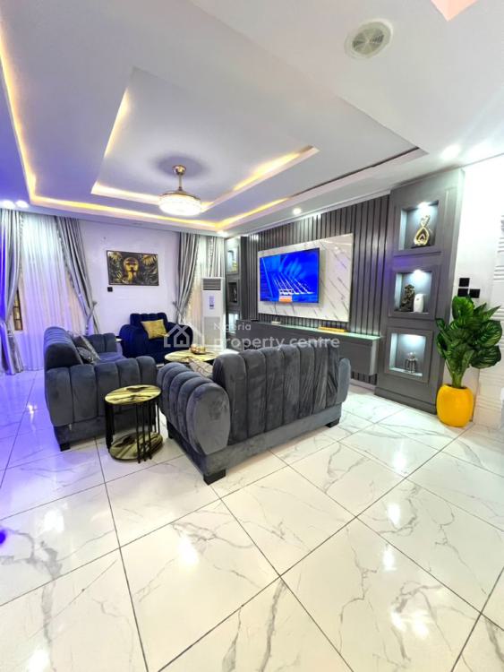 Luxurious 5 Bedrooms with Pool and Snooker, New Horizon 2 Estate, Ikate, Lekki, Lagos, Semi-detached Duplex Short Let