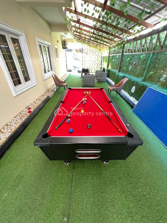 Luxurious 5 Bedrooms with Pool and Snooker, New Horizon 2 Estate, Ikate, Lekki, Lagos, Semi-detached Duplex Short Let