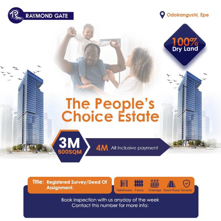 For Sale Mixeduse Land, *raymond Gate Epe* Located At Odoiragunshi