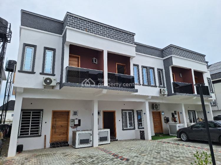 a Wonderfully Finished 3 Bedroom All Rooms Ensuite Terrace, Gra, Ikota, Lekki, Lagos, Terraced Duplex for Rent
