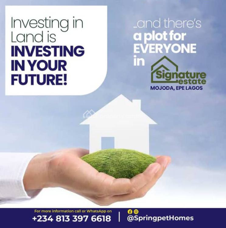 71 Plots of Land, Mojoda / Epe / Signature Estate, Epe, Lagos, Land for Sale