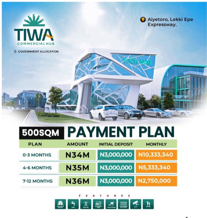 Lekki- Epe Property, Lekki - Epe Express Way, Lekki Free Trade Zone, Lekki, Lagos, Commercial Land for Sale