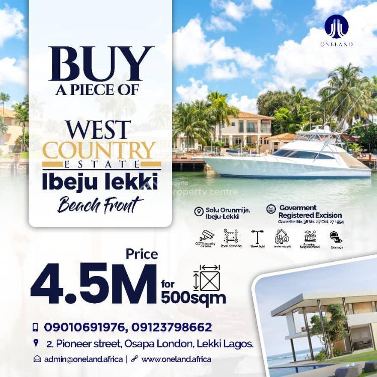 Ocean View Lush Land, Solu Orumija, Ibeju Lekki, Lagos, Mixed-use Land for Sale