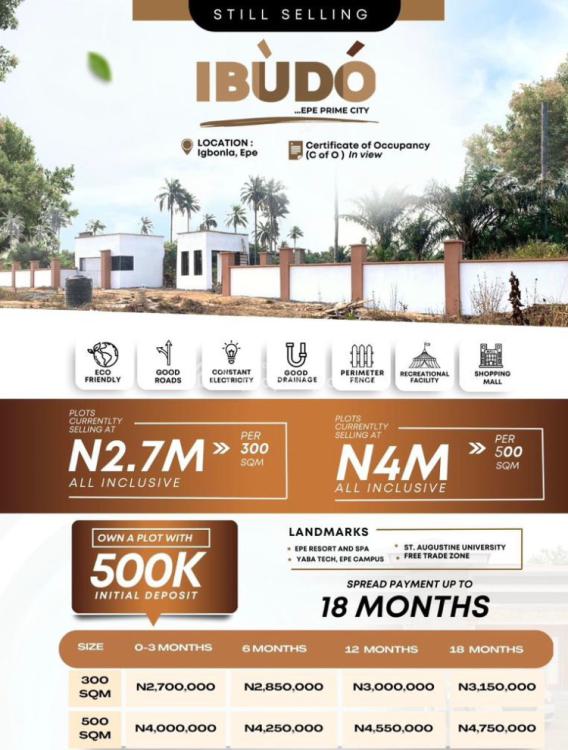 For Sale Land Available With A Very Flexible Payment Plan, Epe, Lagos