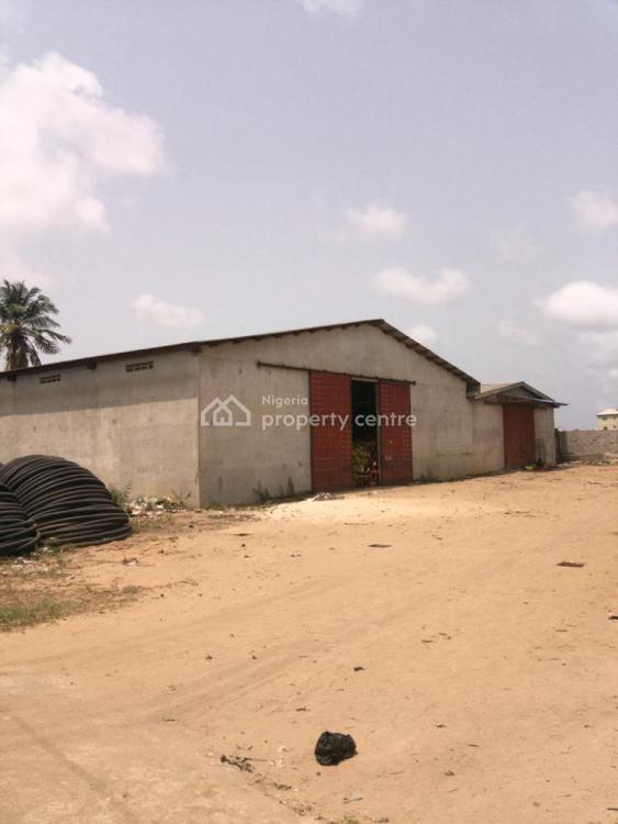 For Sale 6 Bays Warehouse Lying And Being, Abule Osun, Satellite Town
