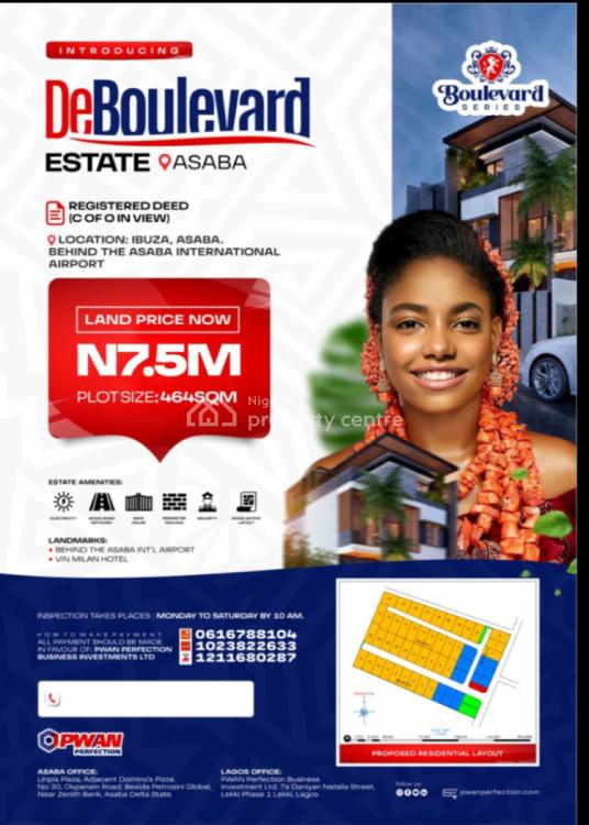 For Sale Buy Land At De Boulevard Estate, Behind Asaba Internation
