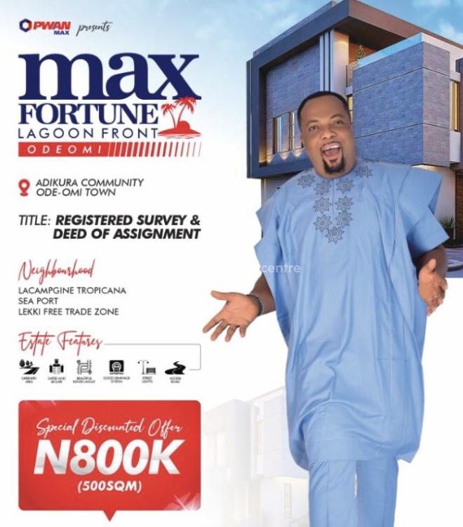For Sale Ileya Promo Estate Land, Max Fortune Lagoon Front Estate, Ode