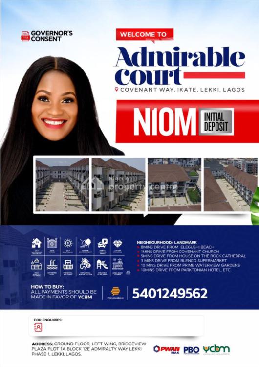 For Sale 4 Bedroom Terrace +bq, Coveant Drive, Ikate, Lekki, Lagos 4
