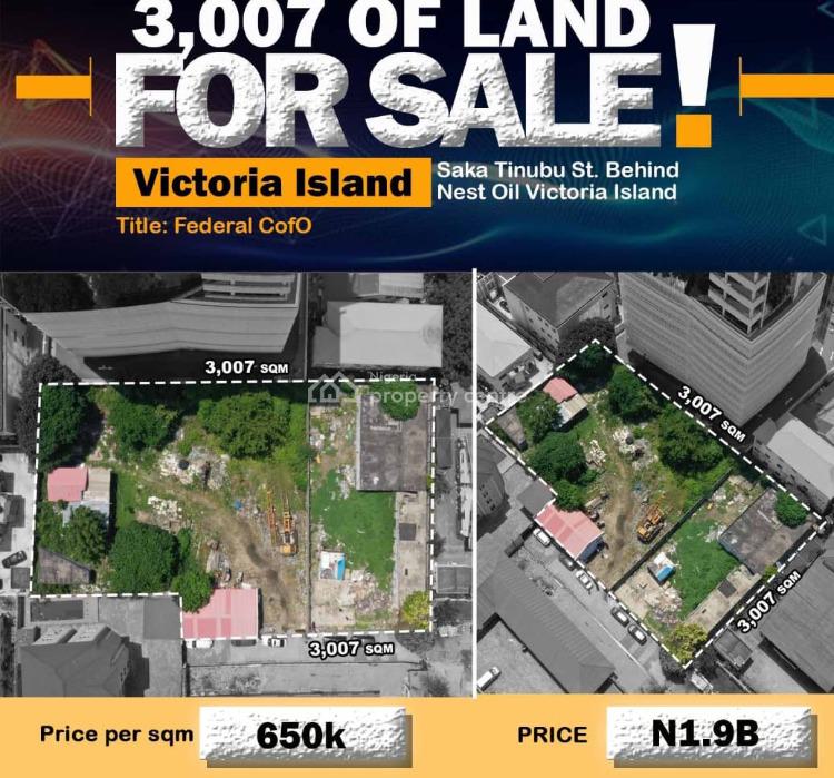For Sale 3007 Spm, Behind Saka Tinubu, Victoria Island (VI), Lagos