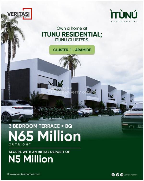 Luxury 3 Bedroom Bunaglow with Bq, Aiyetoro Scheme, Ibeju Lekki, Lagos, Terraced Bungalow for Sale
