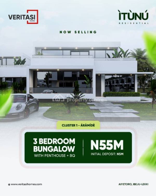Luxury 3 Bedroom Bunaglow with Bq, Aiyetoro Scheme, Ibeju Lekki, Lagos, Terraced Bungalow for Sale