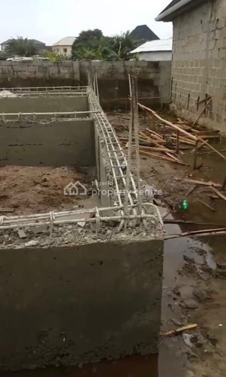 Half Plot with Raft / Foundation, Golden Rays Estate, Olokonla, Ajah, Lagos, Residential Land for Sale