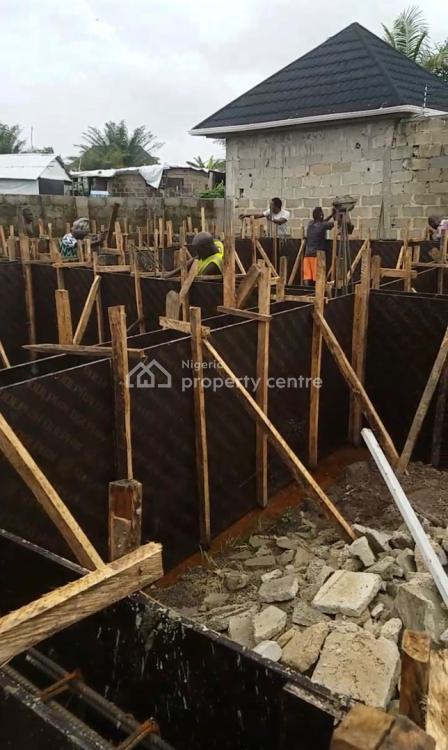 Half Plot with Raft / Foundation, Golden Rays Estate, Olokonla, Ajah, Lagos, Residential Land for Sale