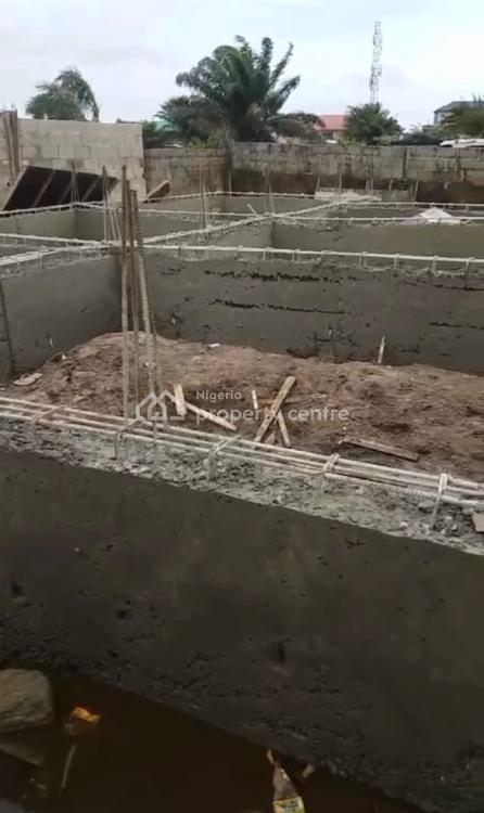 Half Plot with Raft / Foundation, Golden Rays Estate, Olokonla, Ajah, Lagos, Residential Land for Sale