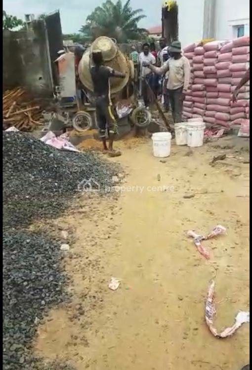 Half Plot with Raft / Foundation, Golden Rays Estate, Olokonla, Ajah, Lagos, Residential Land for Sale