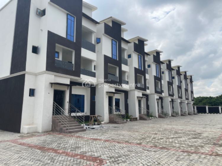 Luxury 4 Bedroom Terrace Duplex with Bq, Gilmor Tarred Road, Jahi, Abuja, Terraced Duplex for Sale