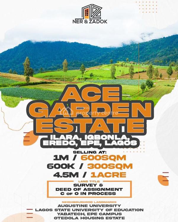 Fast Selling Affordable Land, Ilara  at Ace Gardens Estate, Epe, Lagos, Mixed-use Land for Sale