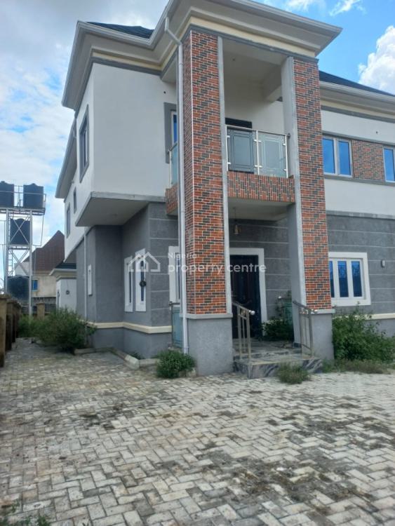 Standard Well Finished 4 Bedroom Fully Detach Duplex with 2bq. Tastefu, Located @ a Mini Estate Opposite Dunamis Glory Dome Lugbe, Lugbe District, Abuja, Detached Duplex for Rent