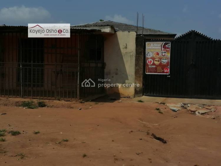 3 Bedroom Bungalow with 2 Shops in Front, Ishefun, Ayobo, Lagos, Detached Bungalow for Sale