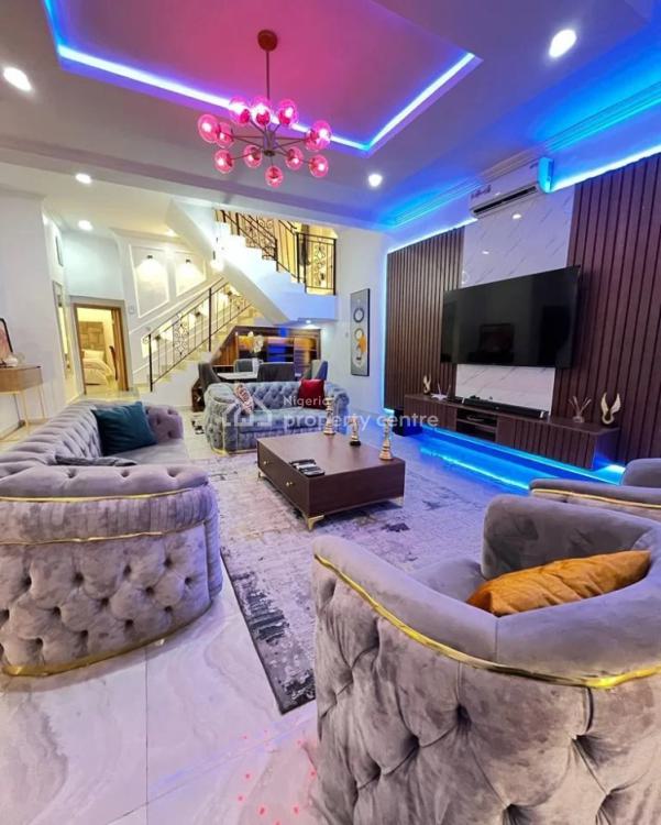 Luxury 4 Bedrooms Self Compound Duplex with Pool, Oroleye Crescent, Awuse Estate, Opebi, Ikeja, Lagos, Detached Duplex Short Let