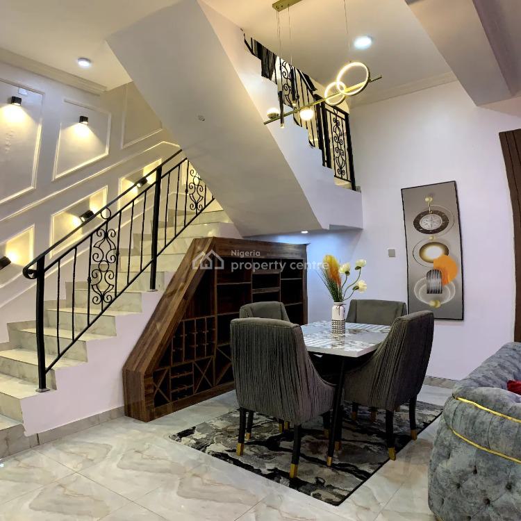 Luxury 4 Bedrooms Self Compound Duplex with Pool, Oroleye Crescent, Awuse Estate, Opebi, Ikeja, Lagos, Detached Duplex Short Let