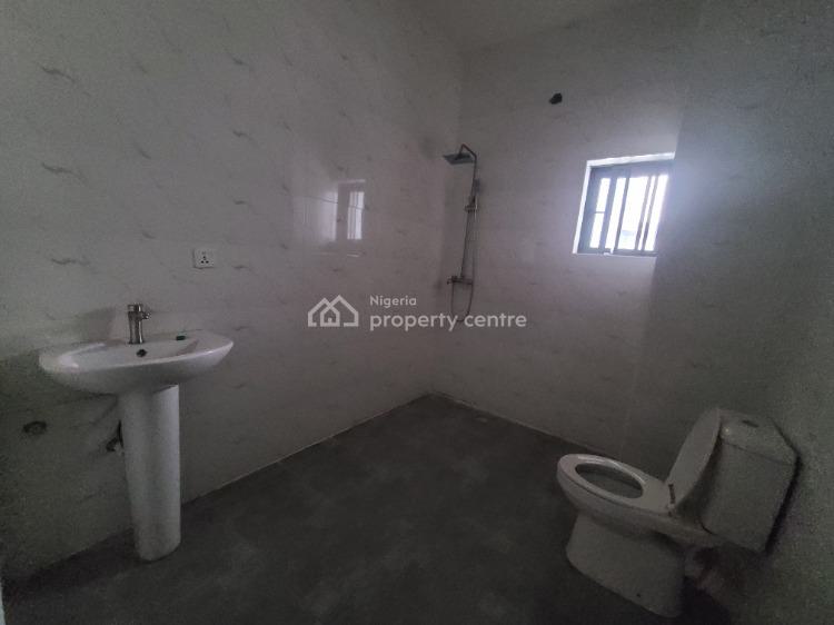 Brand New & Serviced 3 Bedroom Terrace Duplex with Boys Quarter, Off Alpha Beach Road, Chevron, Lekki, Lagos, Terraced Duplex for Rent