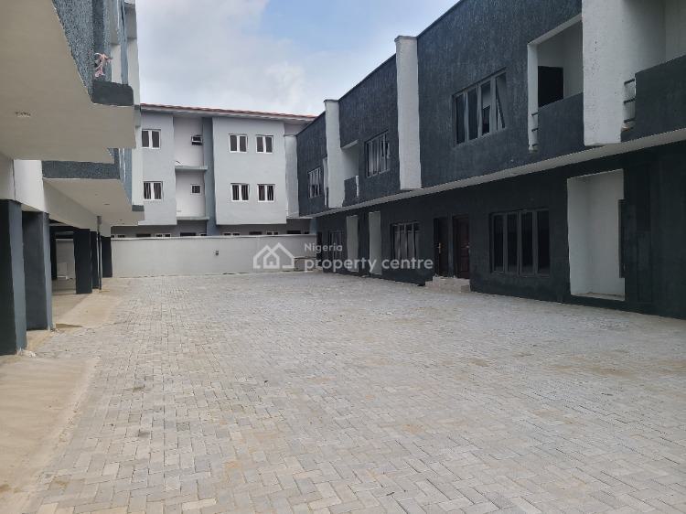 Brand New & Serviced 3 Bedroom Terrace Duplex with Boys Quarter, Off Alpha Beach Road, Chevron, Lekki, Lagos, Terraced Duplex for Rent