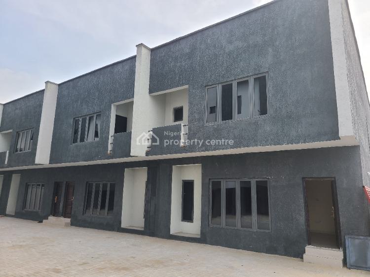 Brand New & Serviced 3 Bedroom Terrace Duplex with Boys Quarter, Off Alpha Beach Road, Chevron, Lekki, Lagos, Terraced Duplex for Rent