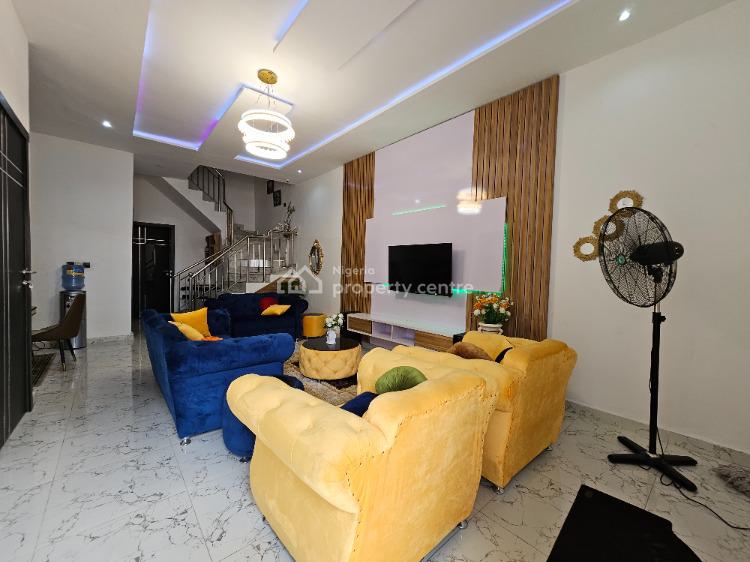 Tastefully Furnished 4 Bedroom Semi-detached Duplex, Chevron Alternative Route, Lekki, Lagos, Semi-detached Duplex Short Let