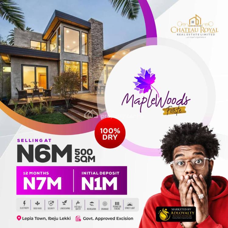 For Sale Affordable Plot Of Land maplewoods Forte, Lepia Town Ibeju