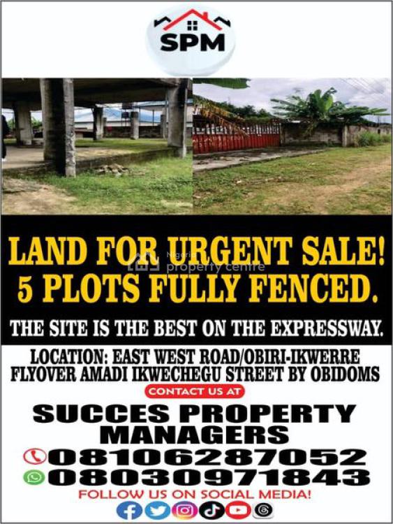 For Sale 5 Plots Of Land Fully Fenced On A Gated Street, East West