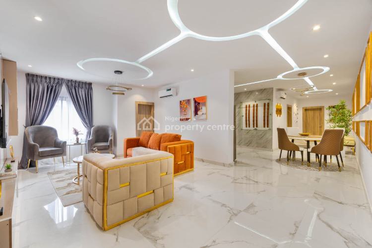 Premium & Newly Furnished 2-bedroom Apartment with a Rooftop Pool, Osapa, Lekki, Lagos, Flat / Apartment Short Let