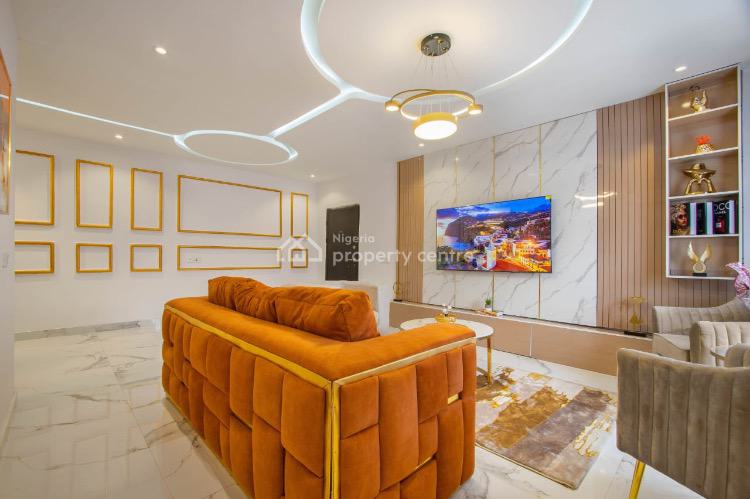 Premium & Newly Furnished 2-bedroom Apartment with a Rooftop Pool, Osapa, Lekki, Lagos, Flat / Apartment Short Let