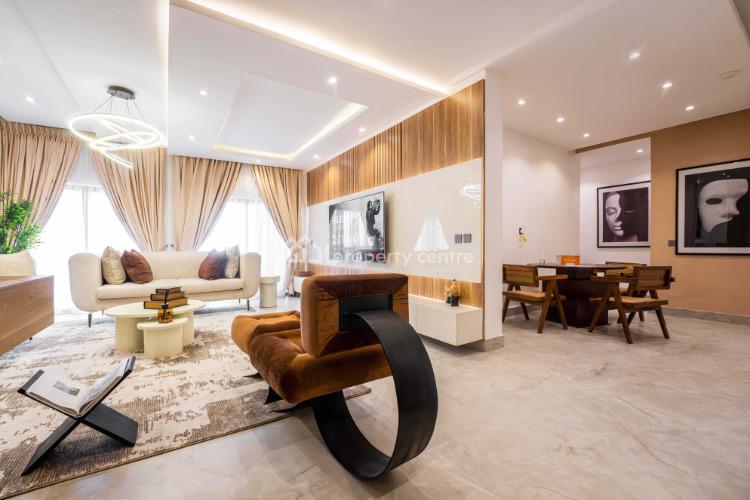 Luxury 3 Bedroom Waterfront Apartment with Balcony, Banana Island Road, Ikoyi, Lagos, Flat / Apartment Short Let
