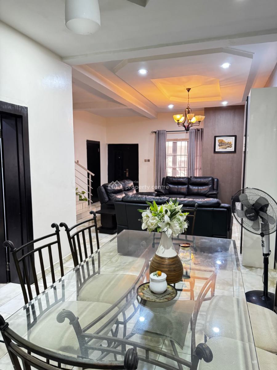 Comfortable and Affordable 2 Bedroom Duplex with 24 Hours Light, Orchid Road, Lekki, Lagos, Terraced Duplex Short Let