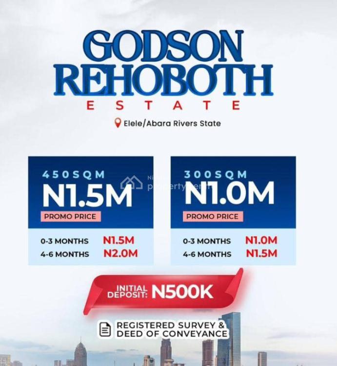For Sale Land, Elele / Abara Godson Rehoboth, Port Harcourt, Rivers