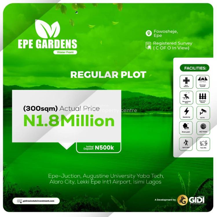 Estate Plots of Land, Epe Gardens, Epe, Lagos, Residential Land for Sale