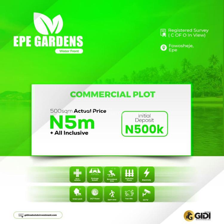 Estate Plots of Land, Epe Gardens, Epe, Lagos, Residential Land for Sale