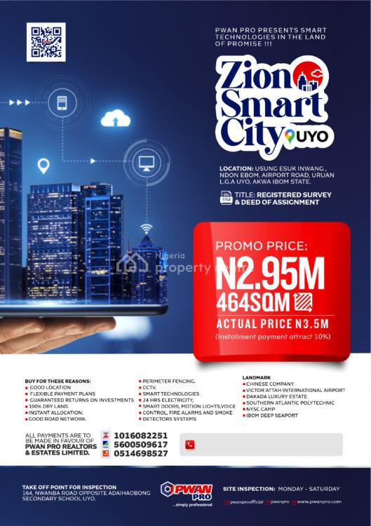 For Sale Zion Smart City Estate, Usung Esuk Inwang, Ndon Ebom, Airport Road, Uyo, Akwa Ibom