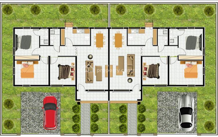 3 Bedrooms Bungalow, Palmsvile Estate, Kuje, Abuja, Semi-detached Bungalow for Sale