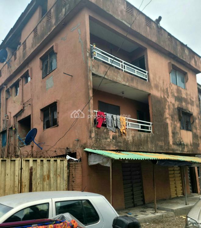 a Block of 7 Flats with 2 Shops, Idenu Close Off Sari Iganmu Road Orile, Iganmu, Lagos, Block of Flats for Sale