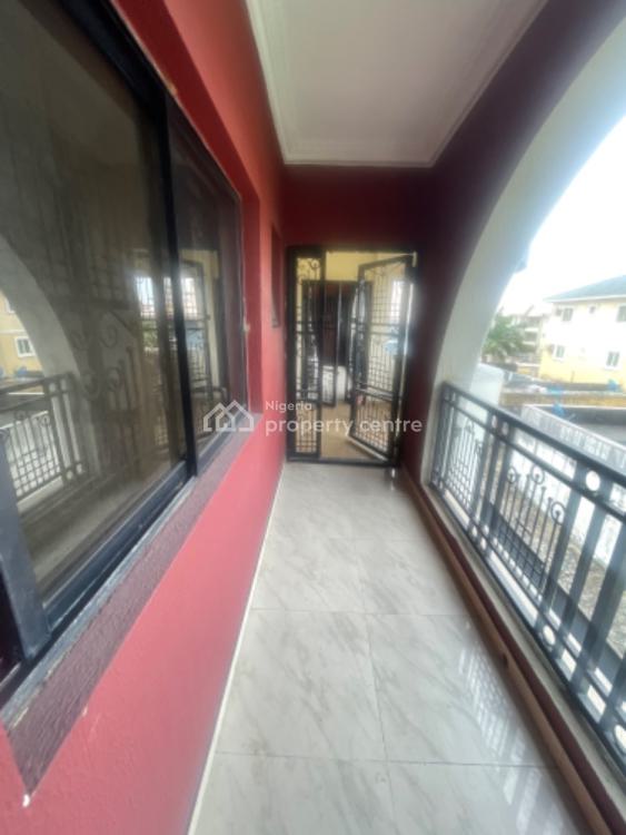 Massive 3 Bedroom Flat All Rooms En-suite Upstairs, Thomas Estate By Doren Hospital, Ajah, Lagos, Flat / Apartment for Rent