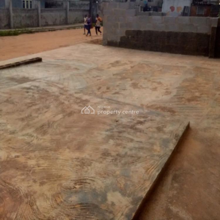 Block of Flats on a Half Plot Plus 2 Mini Flat Uncompleted, 12, Edun Street, Aboru, Iyana Ipaja, Ipaja, Lagos, Block of Flats for Sale