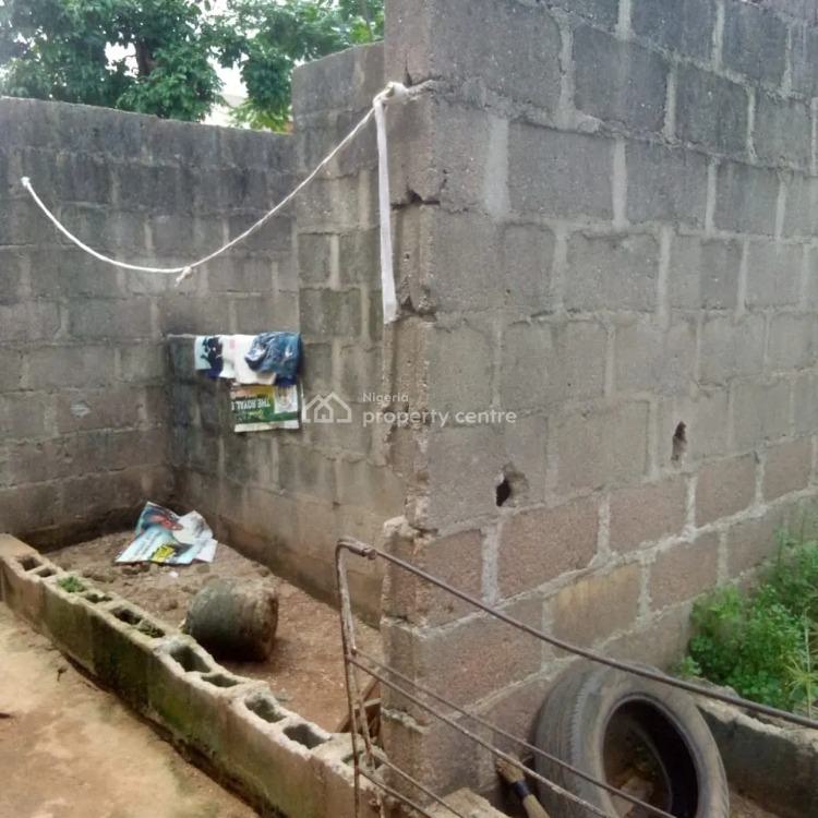 Block of Flats on a Half Plot Plus 2 Mini Flat Uncompleted, 12, Edun Street, Aboru, Iyana Ipaja, Ipaja, Lagos, Block of Flats for Sale