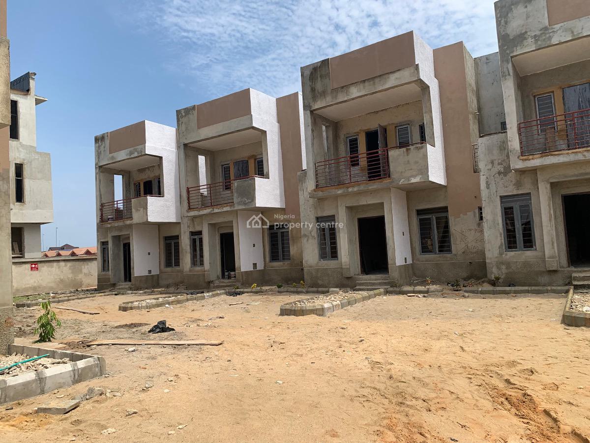Brand New Semi-finished 4 Bedrooms Terraces with Excellent Facilities, Matisse Terraces, Lekki Expressway, Lekki, Lagos, Terraced Duplex for Sale