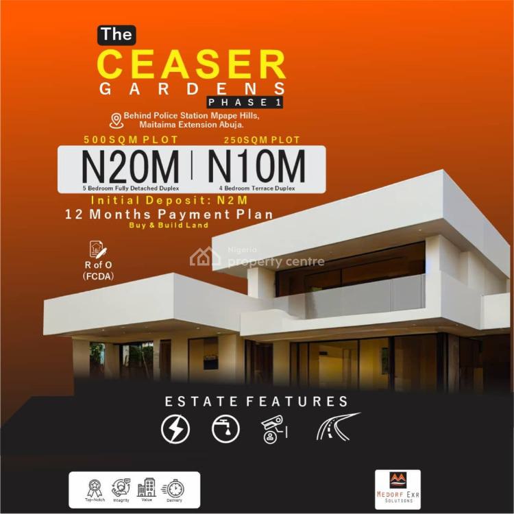 For Sale The Ceasars Garden Phase 1, Marple Hill Maitama Extension
