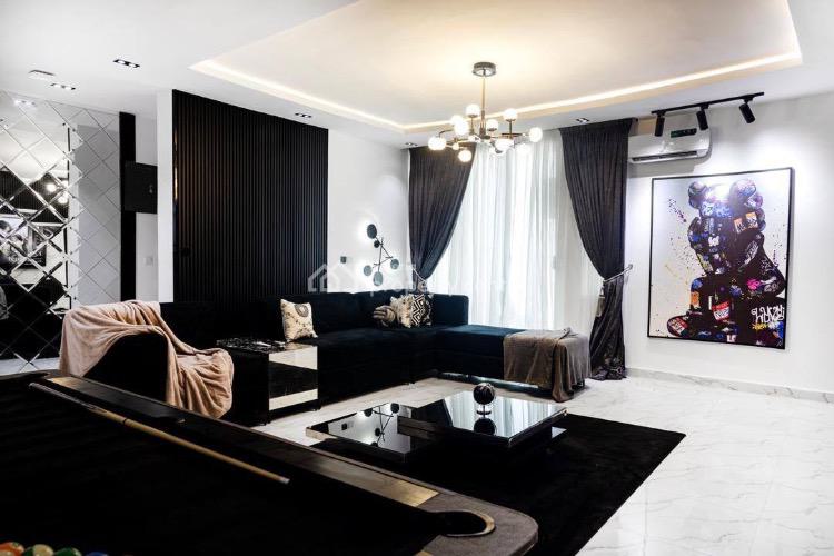 Luxurious Two Bedroom Apartment with Swimming Pool, Off Spar Road, Ikate, Lekki, Lagos, Flat / Apartment Short Let