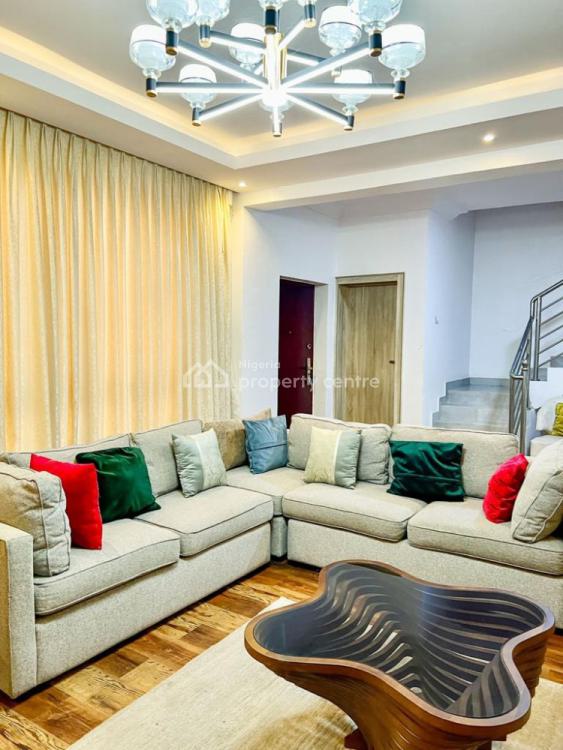Fully Furnished 6 Bedroom Detached Duplex with 1 Room, Western Foreshore Estate, Osapa, Lekki, Lagos, Detached Duplex for Sale