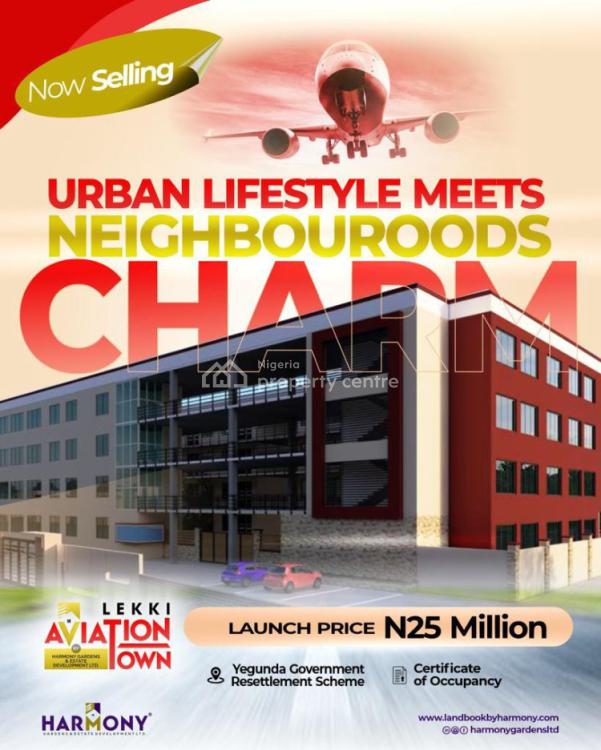 Land, Lekki Epe Expressway Lekki Aviation Town, Lekki, Lagos, Land for Sale