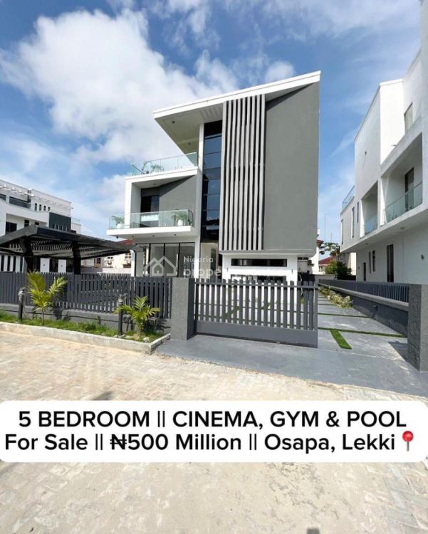 Luxury House, Osapa, Lekki, Lagos, Detached Duplex for Sale